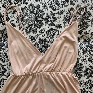BCNU pale pink dress